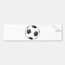 Soccer Ball Bumper Sticker