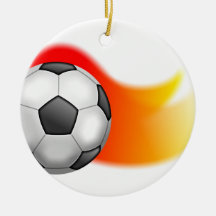 Soccer Ball Christmas Ornaments