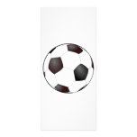 Soccer Ball Custom Rack Card