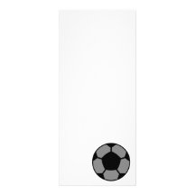 soccer ball personalized invites