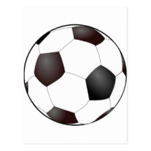 Soccer Ball Postcard