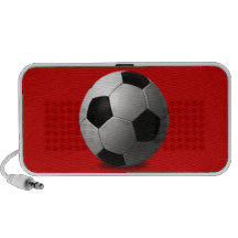 SOCCER BALL VECTOR ICON GRAPHICS BLACK WHITE SPORT MP3 SPEAKERS