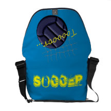 Soccer blau/hellblau messenger bags