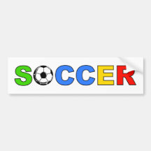 soccer bumper stickers