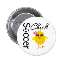 Soccer Chick Buttons