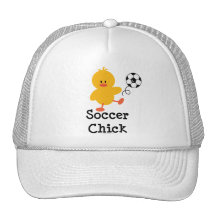 Soccer Chick Hat