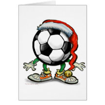 Soccer Christmas Card
