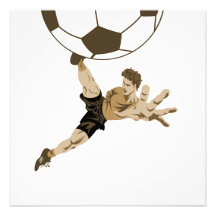 Soccer Close Up T-shirts and Gifts Custom Invites