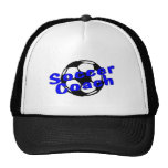 Soccer Coach (Blue) Mesh Hat