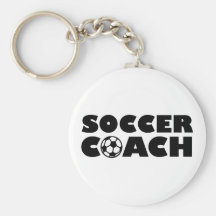 Soccer coach keychains