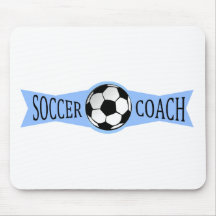 soccer coach mouse pad