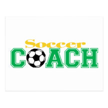 Soccer Coach Post Card
