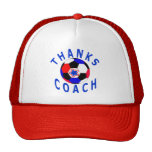 Soccer Coach Thank You Gift Hat, Cap