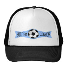 soccer coach trucker hats