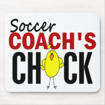 Soccer Coach's Chick Mouse Pad