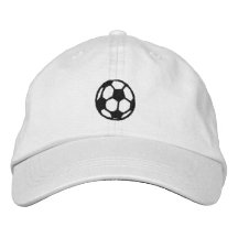 Soccer Embroidered Baseball Caps