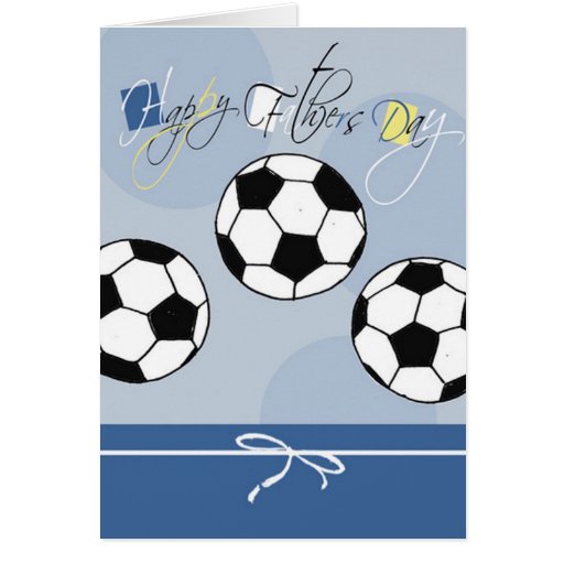 Soccer Father's Day Card