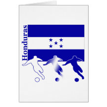 Soccer Honduras Card