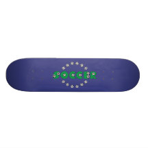 Soccer in Green Skateboard Decks