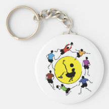Soccer Key Chain