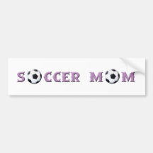 Soccer Mum bumper sticker