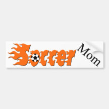 Soccer Mum Bumper Stickers