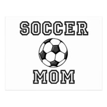 Soccer Mum Post Card