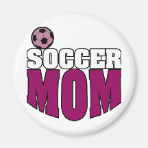 Soccer Mum Refrigerator Magnet