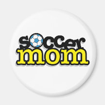 Soccer Mum Refrigerator Magnet