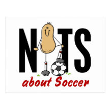 Soccer Nut 2 Postcard