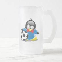 Soccer Penguin Mug