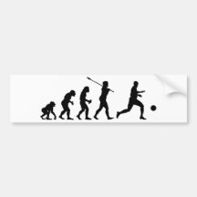 Soccer Player Bumper Sticker