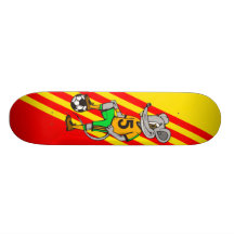 Soccer Player Mouse Skateboard Deck