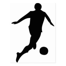 soccer player post cards
