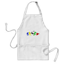 Soccer players   football sports fan apron