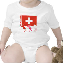 Soccer Players - Switzerland Tee Shirts