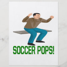 Soccer Pops Personalised Flyer