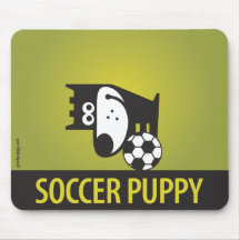 SOCCER PUPPY Mouse Pad