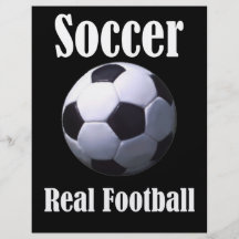 Soccer Real Football Flyer Design