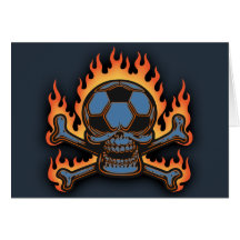 Soccer Skull III Cards