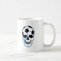 Soccer Skull Mug