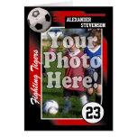 Soccer Trading Card, Custom Colour & Size See Belo