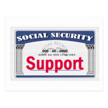 Social Security Postcard