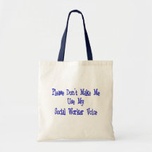 Social Worker Gifts Tote Bags