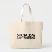 Socialism is un-American Bags