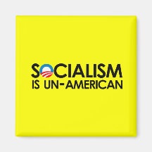 Socialism is un-American Refrigerator Magnets