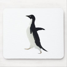 Socially awkward penguin mousepad