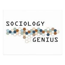 Sociology Genius Post Cards