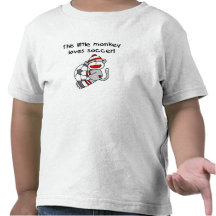 Sock Monkey Loves Soccer T Shirt