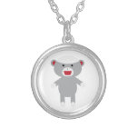 Sock Monkey Personalized Necklace